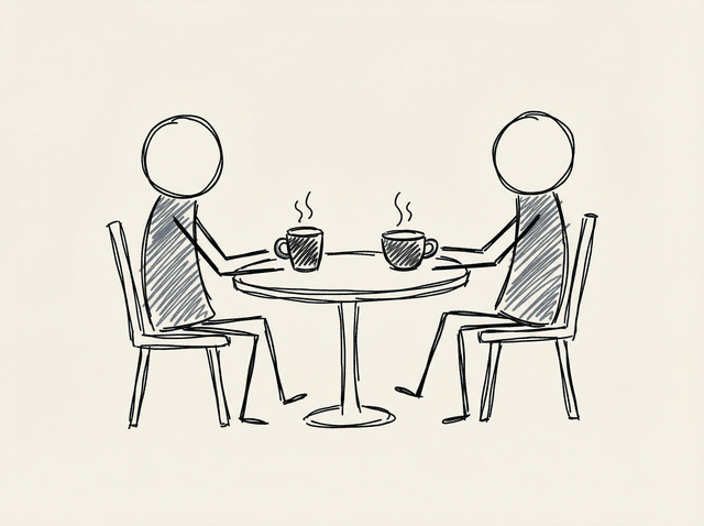 Schedule and meet illustration